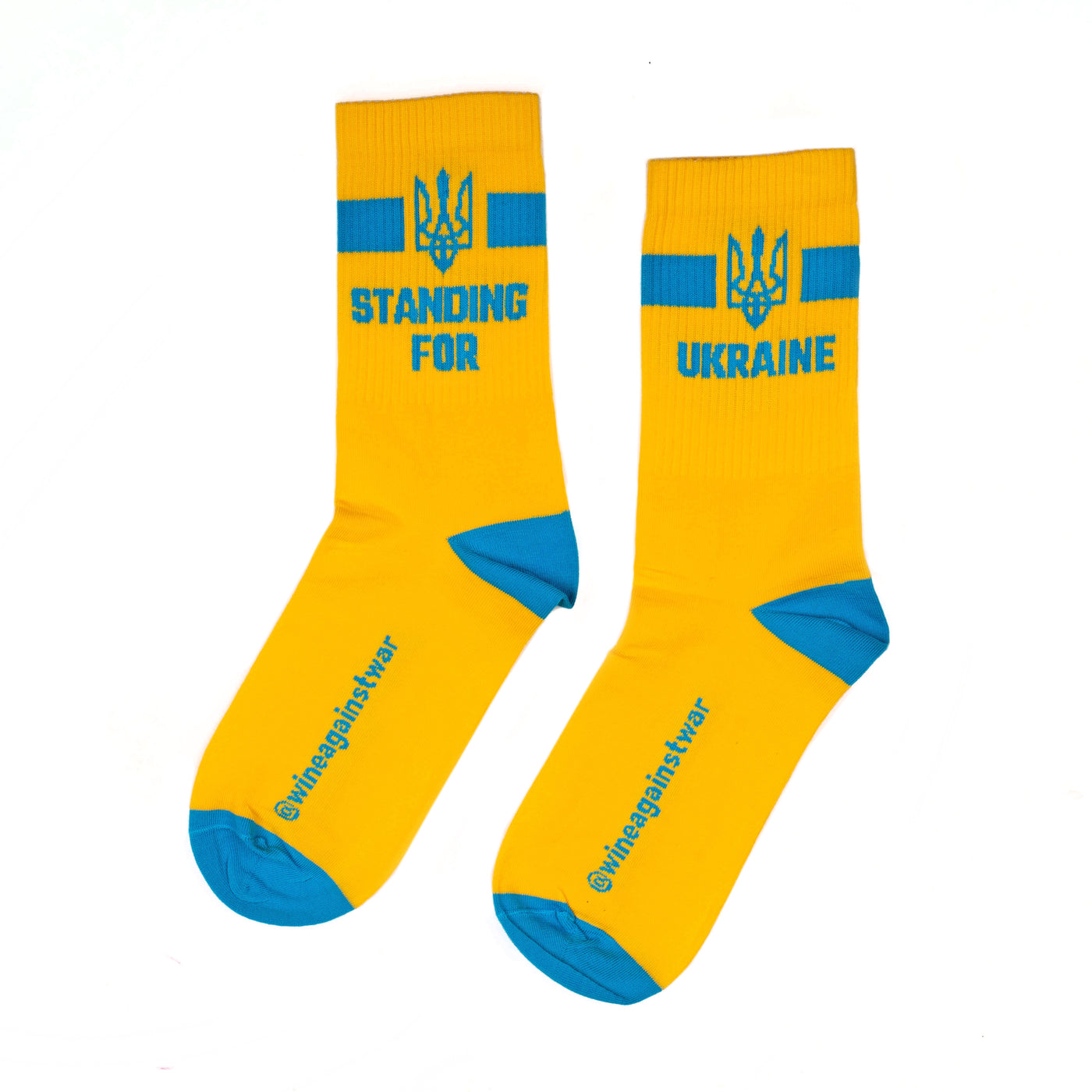 Standing for Ukraine Socks