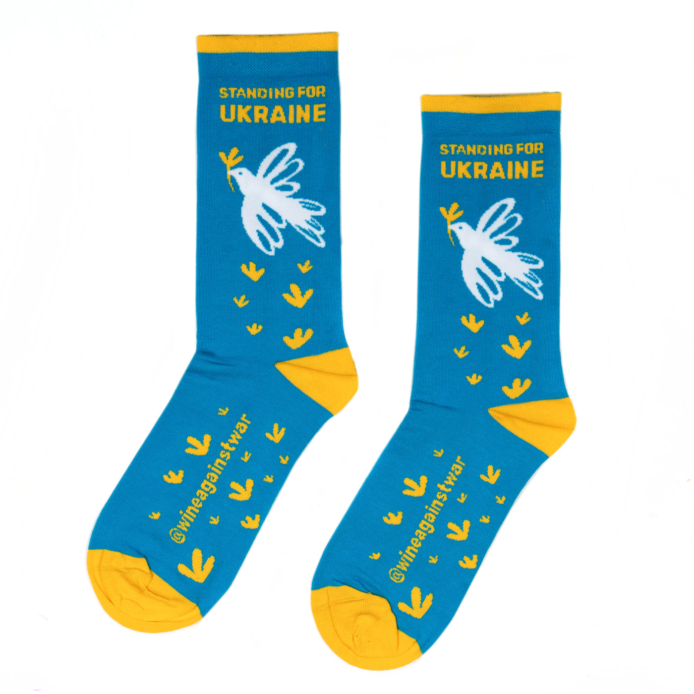 Standing for Ukraine Socks